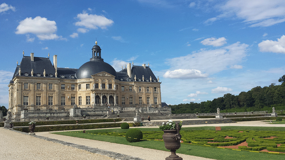 Castelo de Vaux le Vicomte obra-prma da arquitetura 