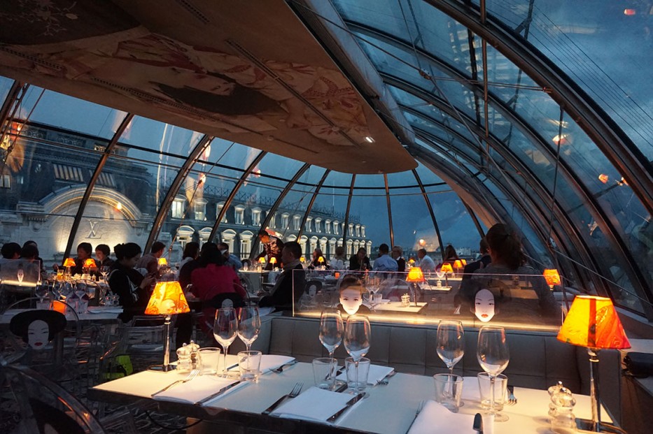 Kong, restaurante com vista para os telhados de Paris — BEM in Paris Blog