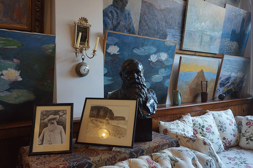 atelier de Monet reabre na pandemia 