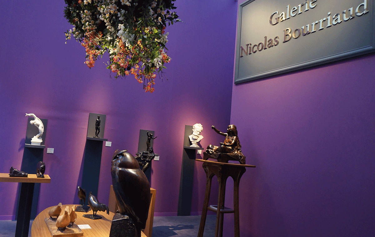 Galerias de arte na Bienal Paris 