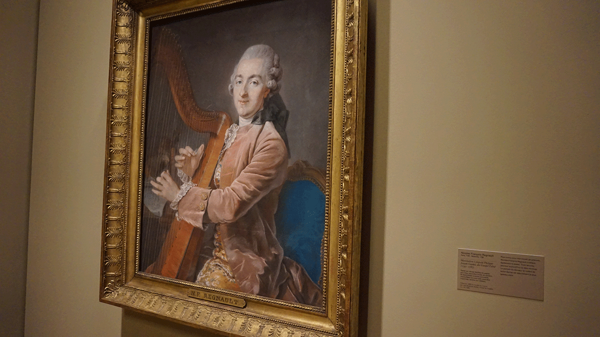 Exposição pintura pastel Louvre 