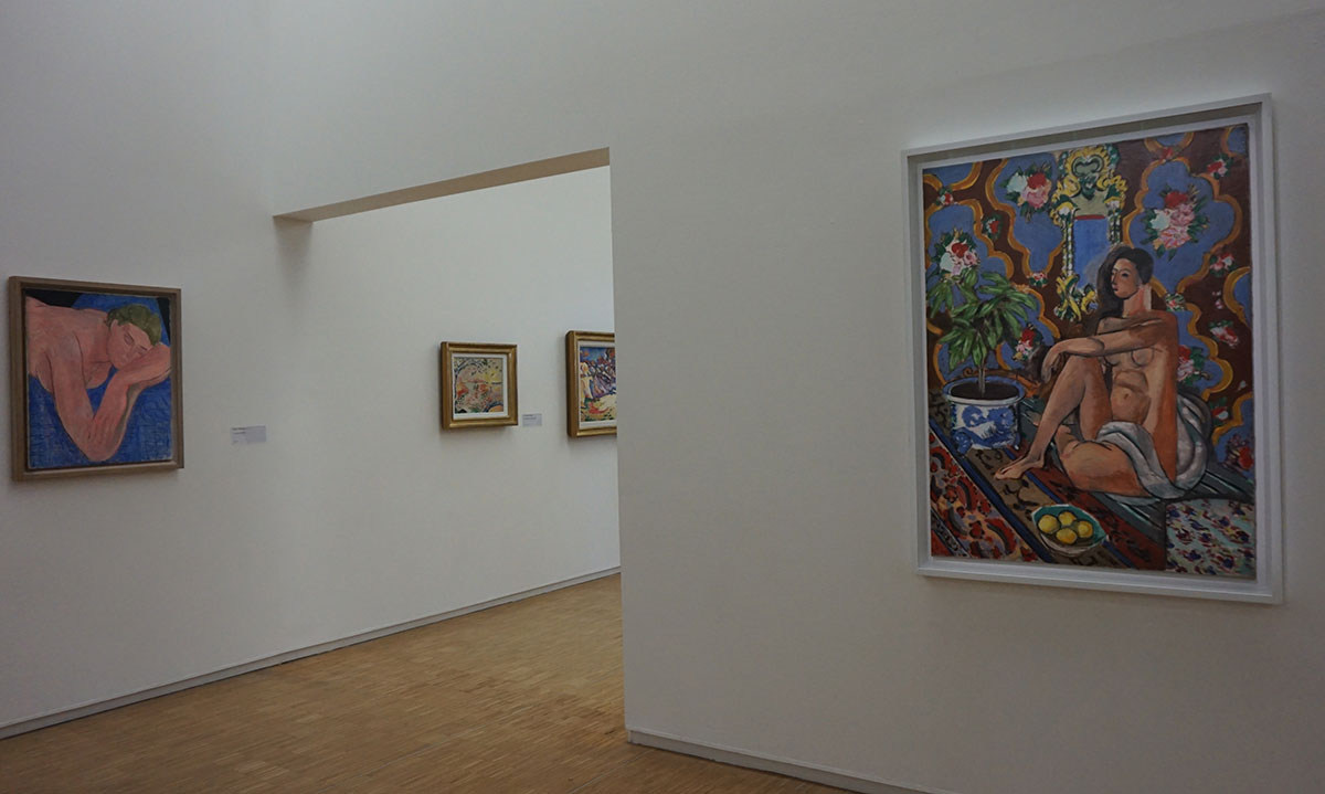 arte moderna no Pompidou em Paris 
