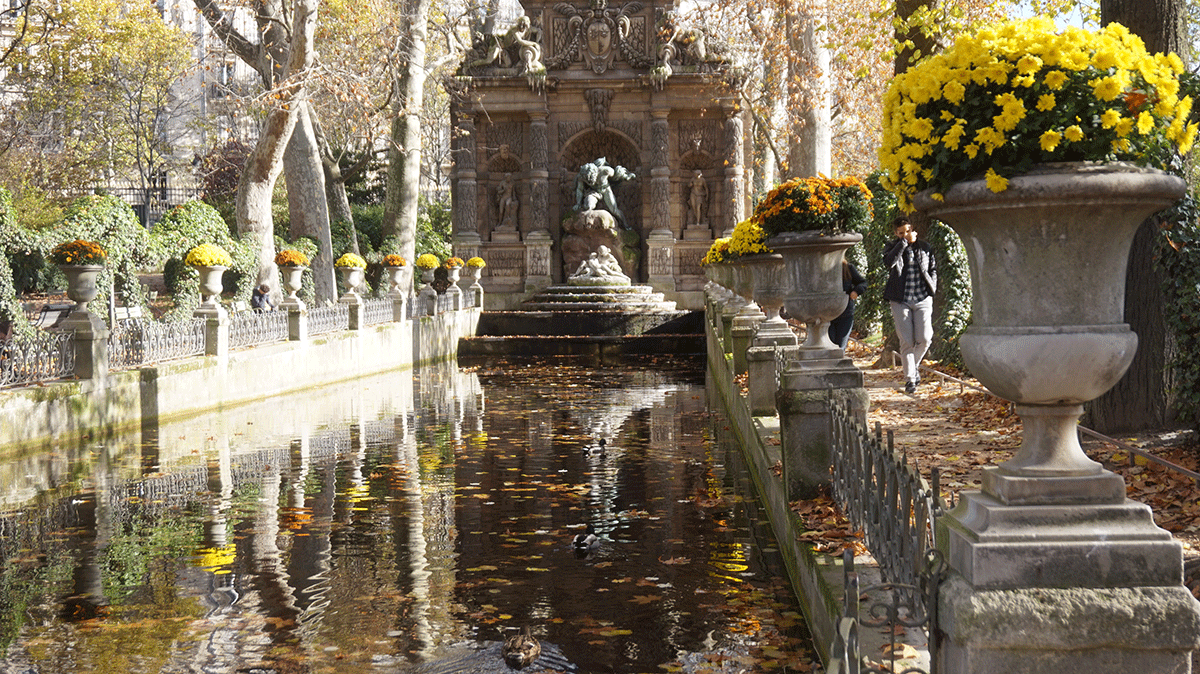 Fonte de Médicis no Jardim de Luxemburgo