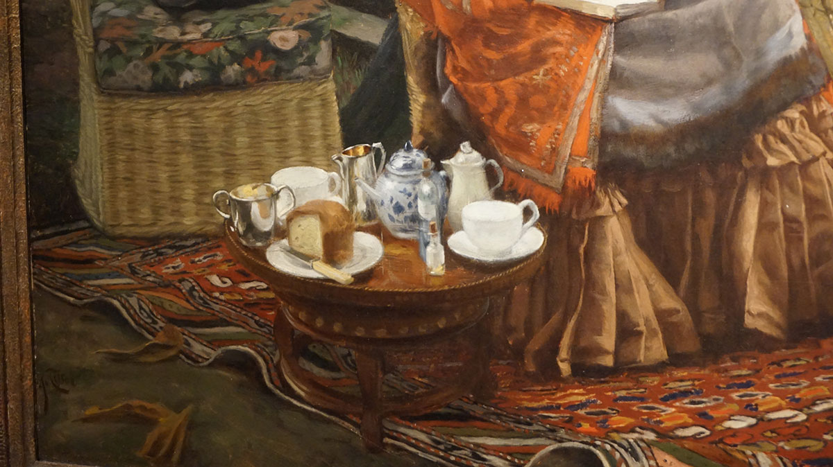 detalhe da pintura de Tissot