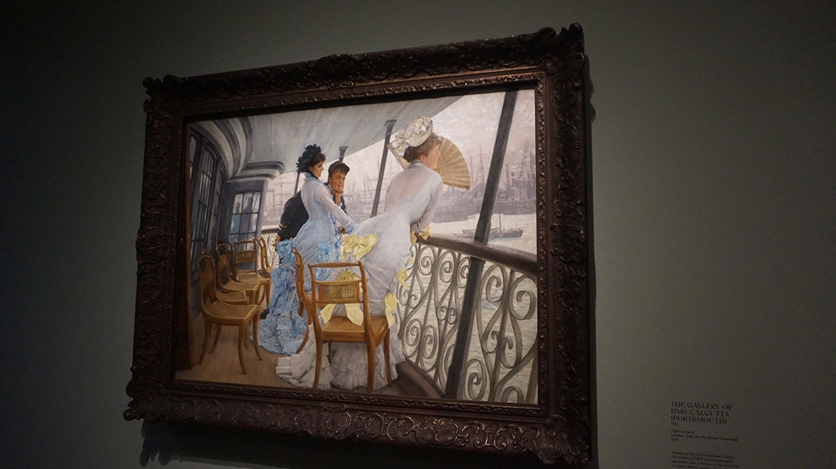 sociedade inglesa na pintura de Tissot 